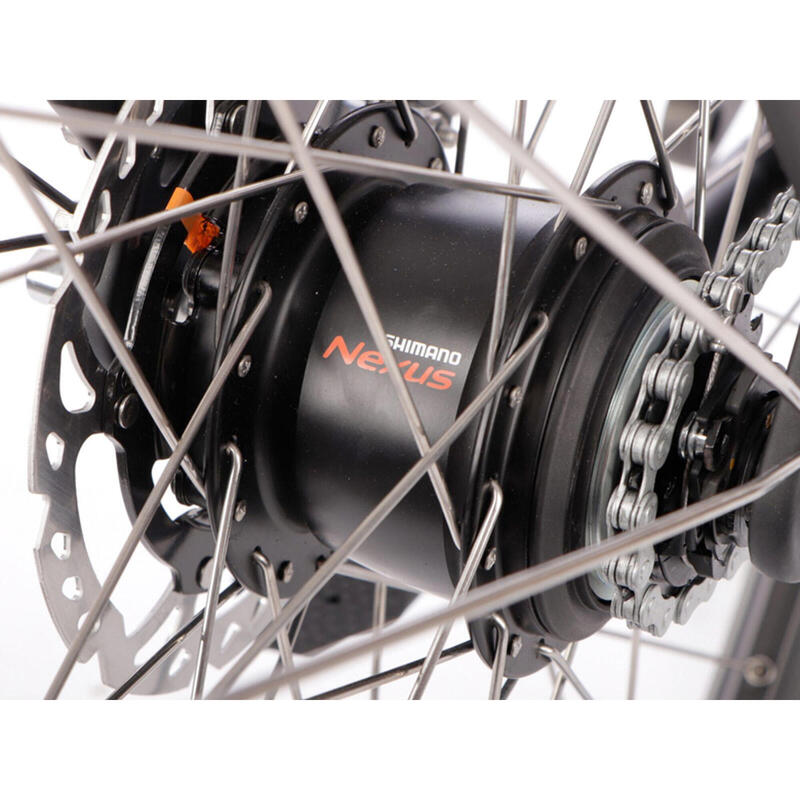 Elektrisches Damenrad Premium Plus 3.0, 45 cm, Nxs 8, rot