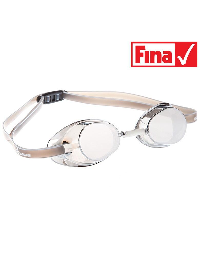 Óculos de natação racer sw mirror gris