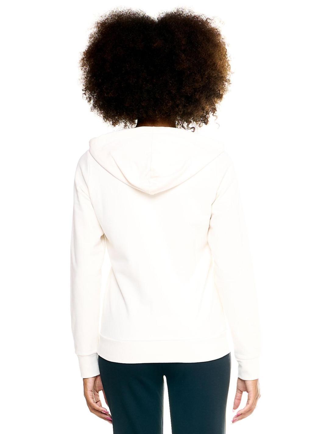Sweat-shirt femme à capuche zippée sur toute la longueur Leone Basic 4/6