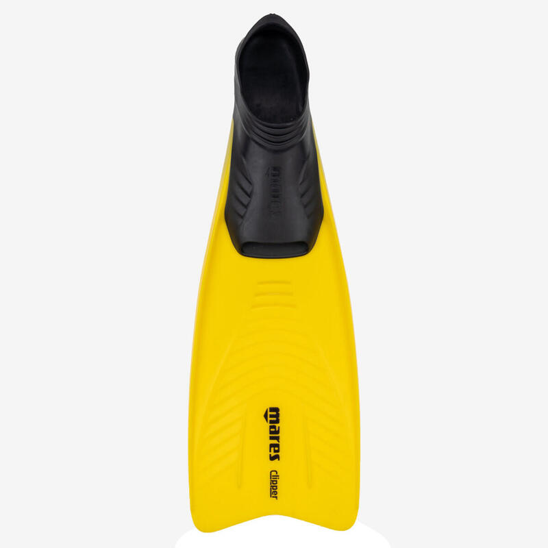 Aletas Snorkel Mares Clipper Adulto Amarillo