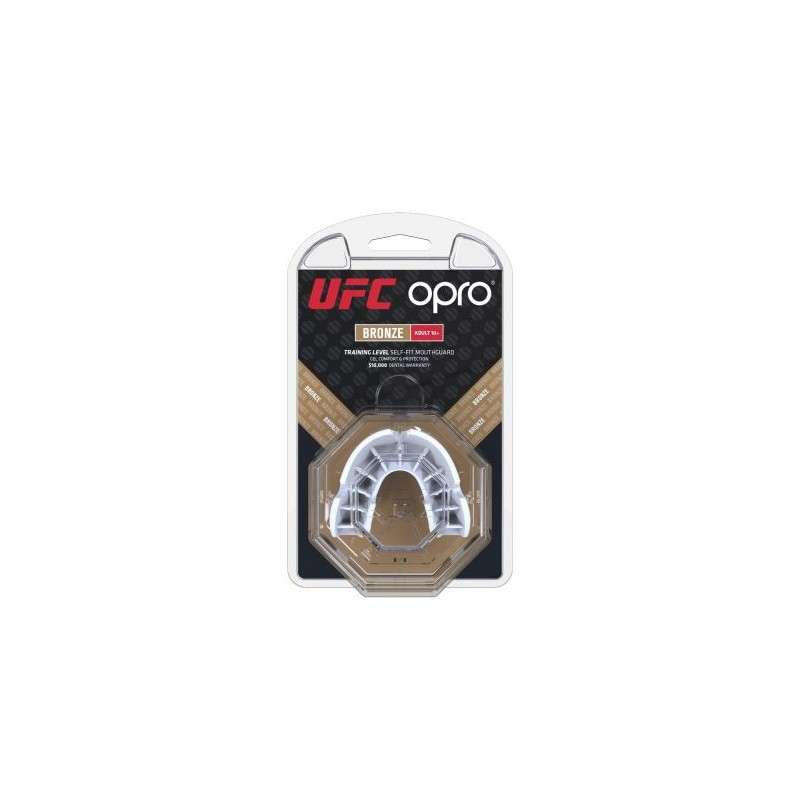 Protège-dents OPRO UFC Junior Bronze – White 5/5