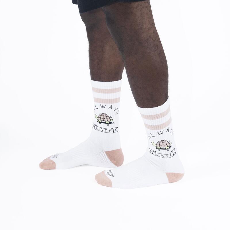 Calcetines divertidos para deporte American Socks Always Late - Mid High