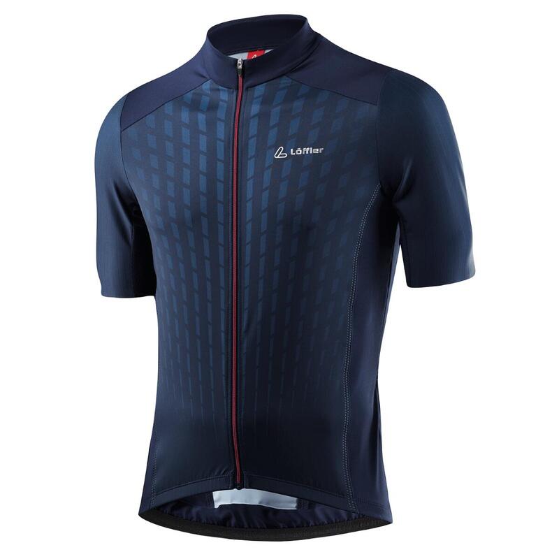 Fahrradshirt mit kurzen Ärmeln für Herren FZ Skybeam Dark Blue HotBond® - Blau