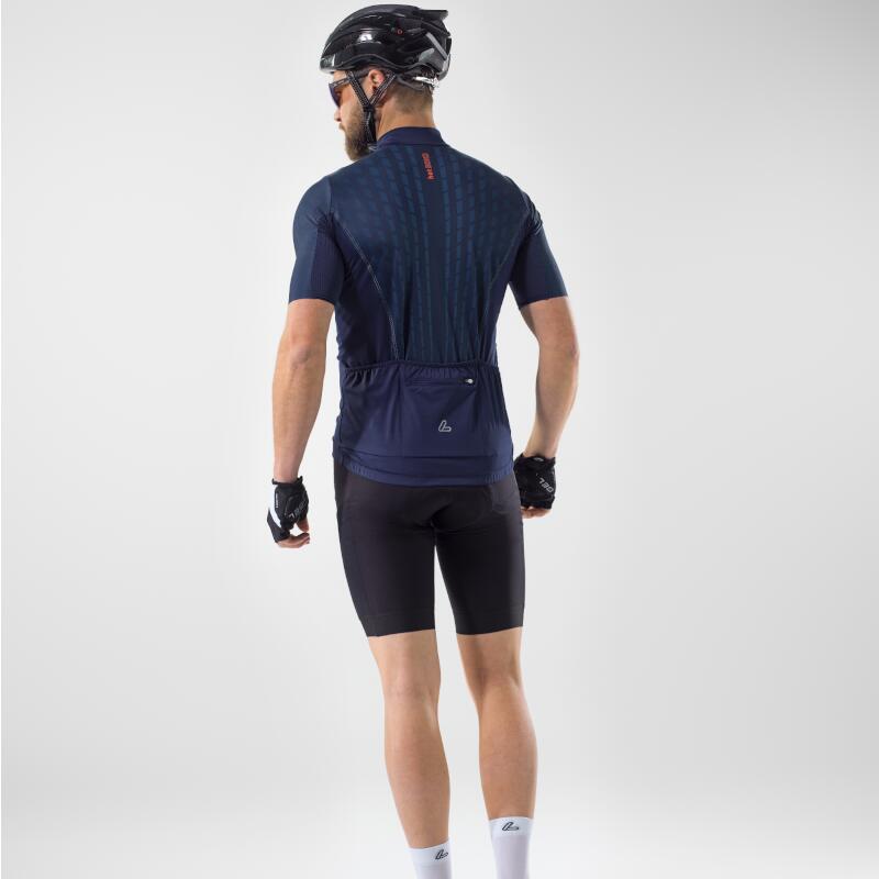 Fahrradshirt mit kurzen Ärmeln für Herren FZ Skybeam Dark Blue HotBond® - Blau