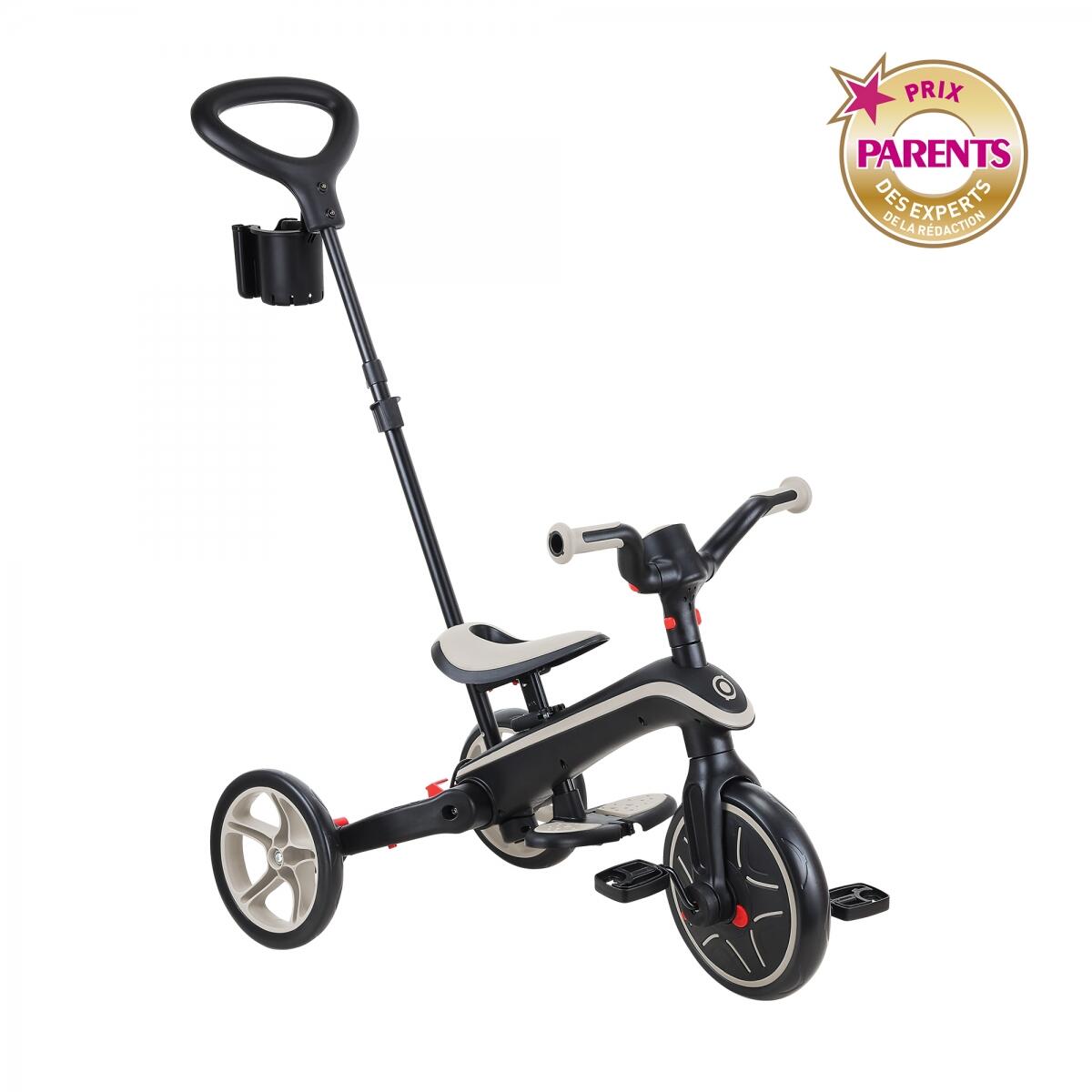 Tricycle EXPLORER 4-en-1 Évolutif et Pliable - Taupe 5/6