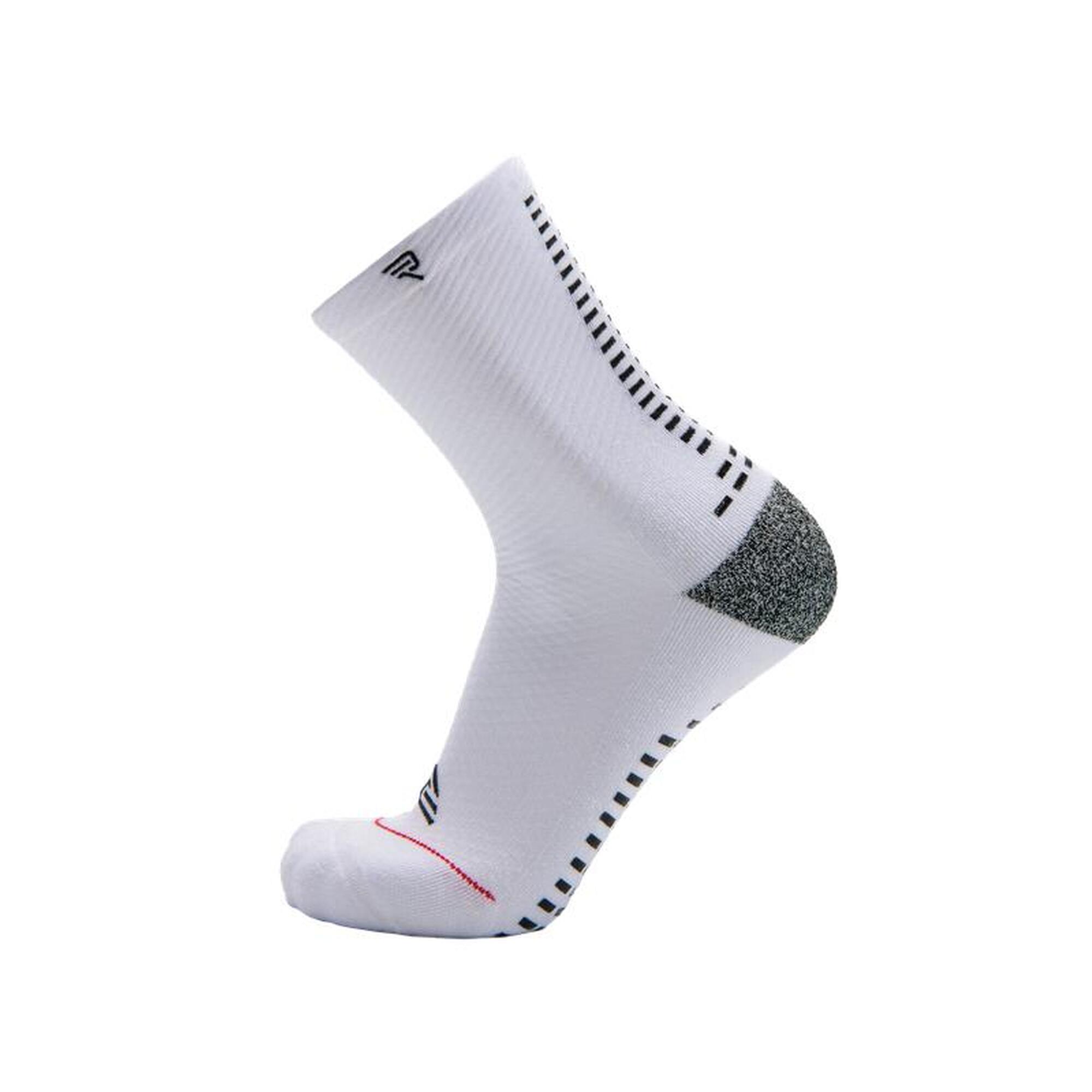 RØFF SOCKS® Ultrasoft Organic Grip - taille 39-41, BLANC - Chaussettes de course