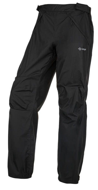 Sobrepantalón impermeable de montaña y trekking ALPIN-M hombre KILPI Negro 2/4