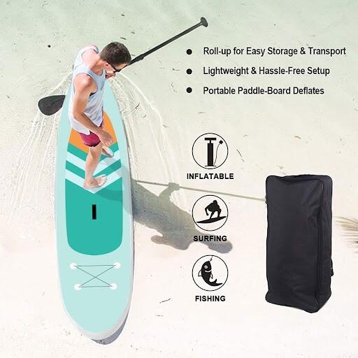 Tabla Paddle surf hinchable Ultraligera Remo ajustable Bomba
