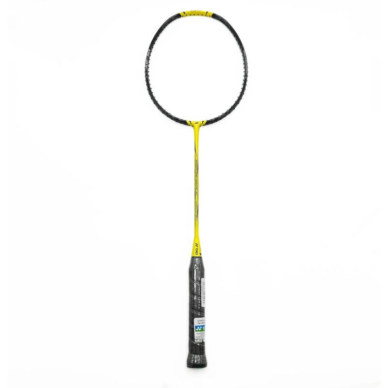 NANOFLARE 1000 PLAY 4U Adult Badminton Racket with Bag (Strung) - Black/Yellow
