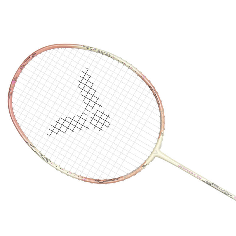 JETSPEED 99 Badminton Racket (Prestrung 25lbs & with racket bag) - White/Orange