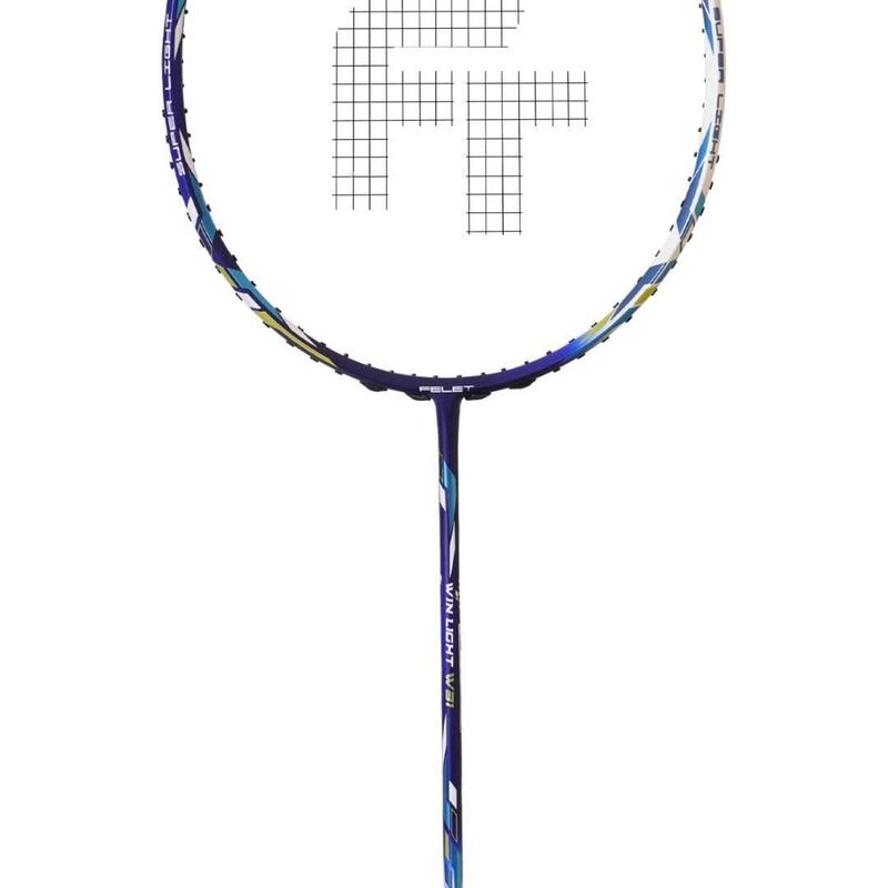 WIN LIGHT W31 Badminton Racket - BLUE (Prestrung 25lbs & with racket bag)