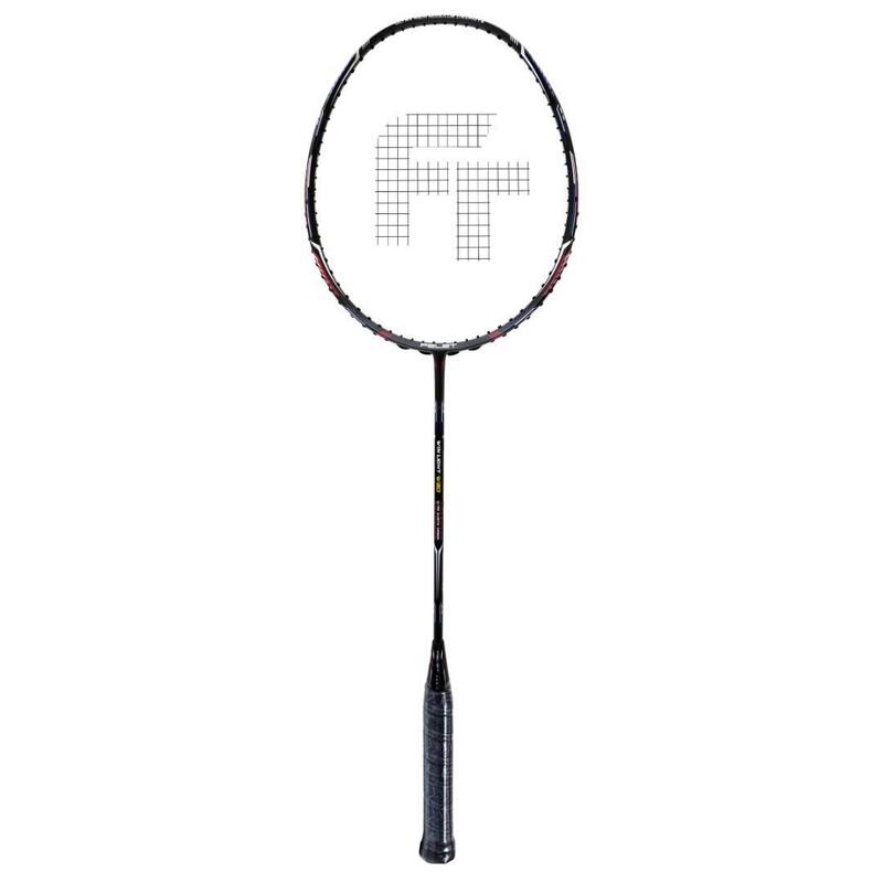 WIN LIGHT W30 Badminton racket - GREY BLACK (Prestrung 25lbs & with racket bag)