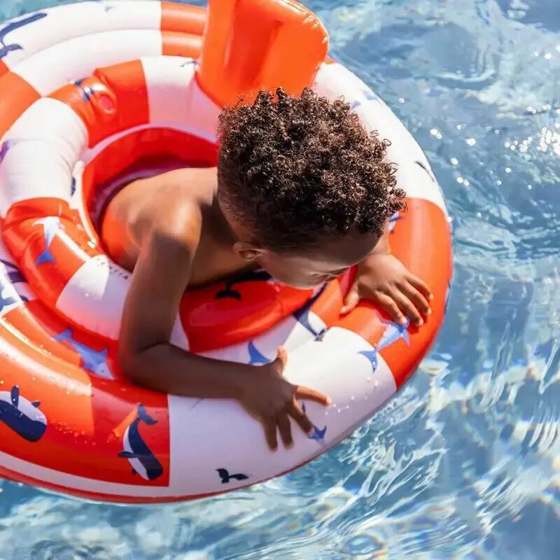 Baby-Schwimmsitz 0-1 Jahre  Red White Whale 3/6