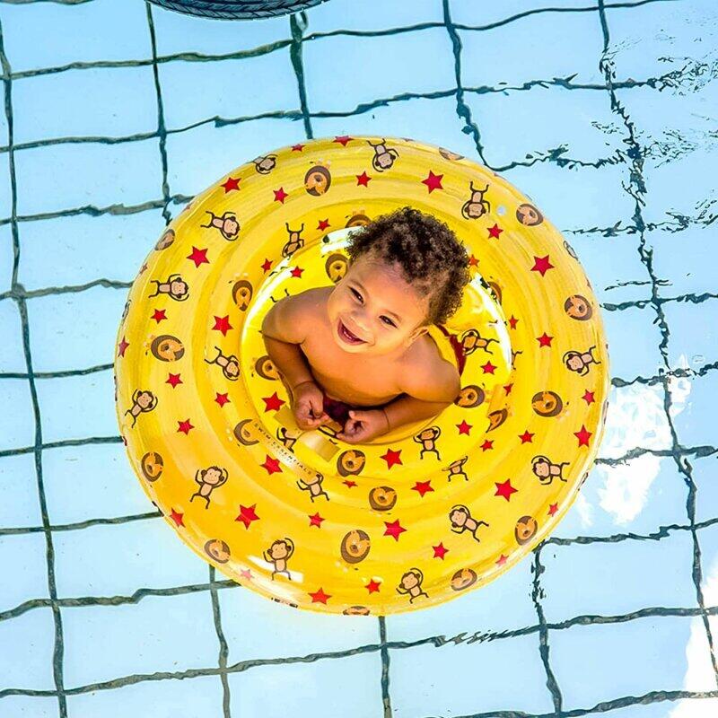 Bouée siège bébé Swim Essentials jaune PVC 5/7