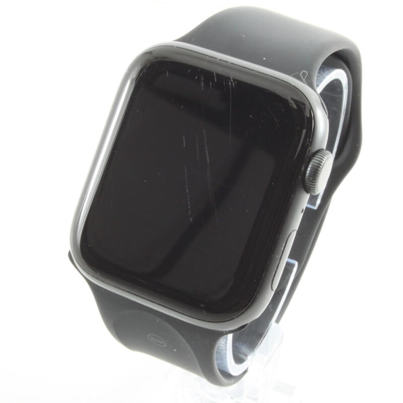 Refurbished - Apple Watch S4 44mm GPS Alu Grijs Sidereal/Zwart - Redelijk