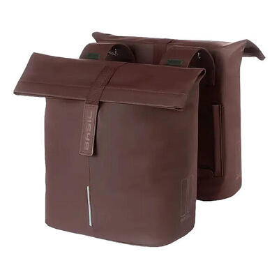 Doppelpacktasche "city". gebrand bruin