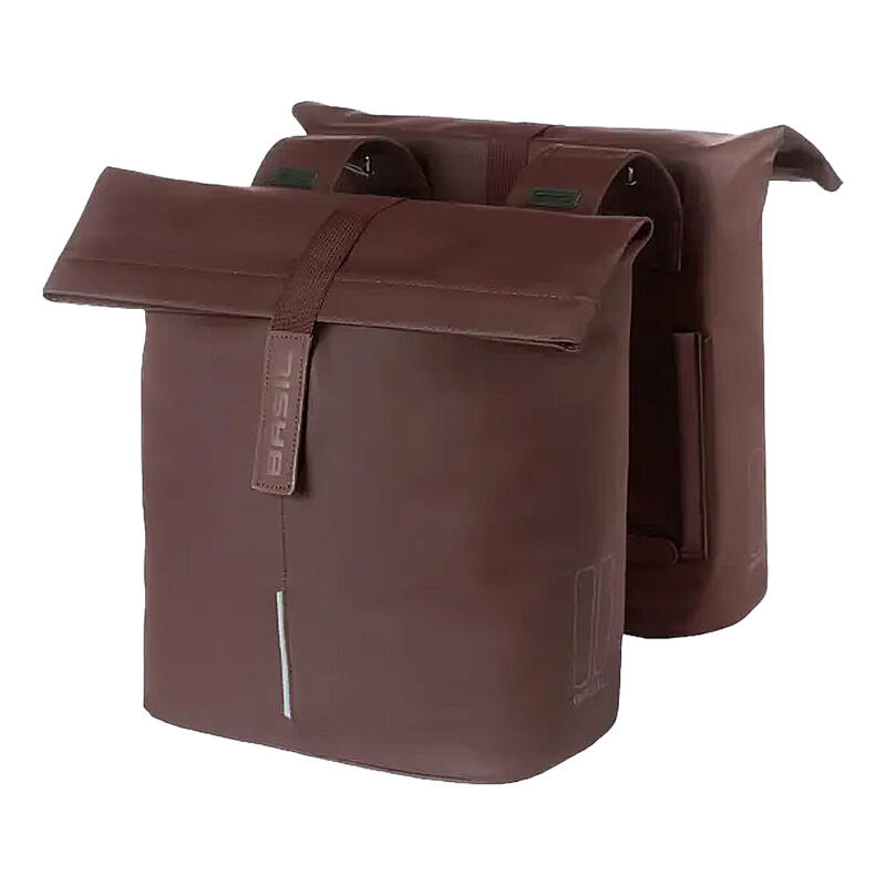 Doppelpacktasche Basil City 28-32 Liter 12 x 29 x 30 cm - Roasted Brown