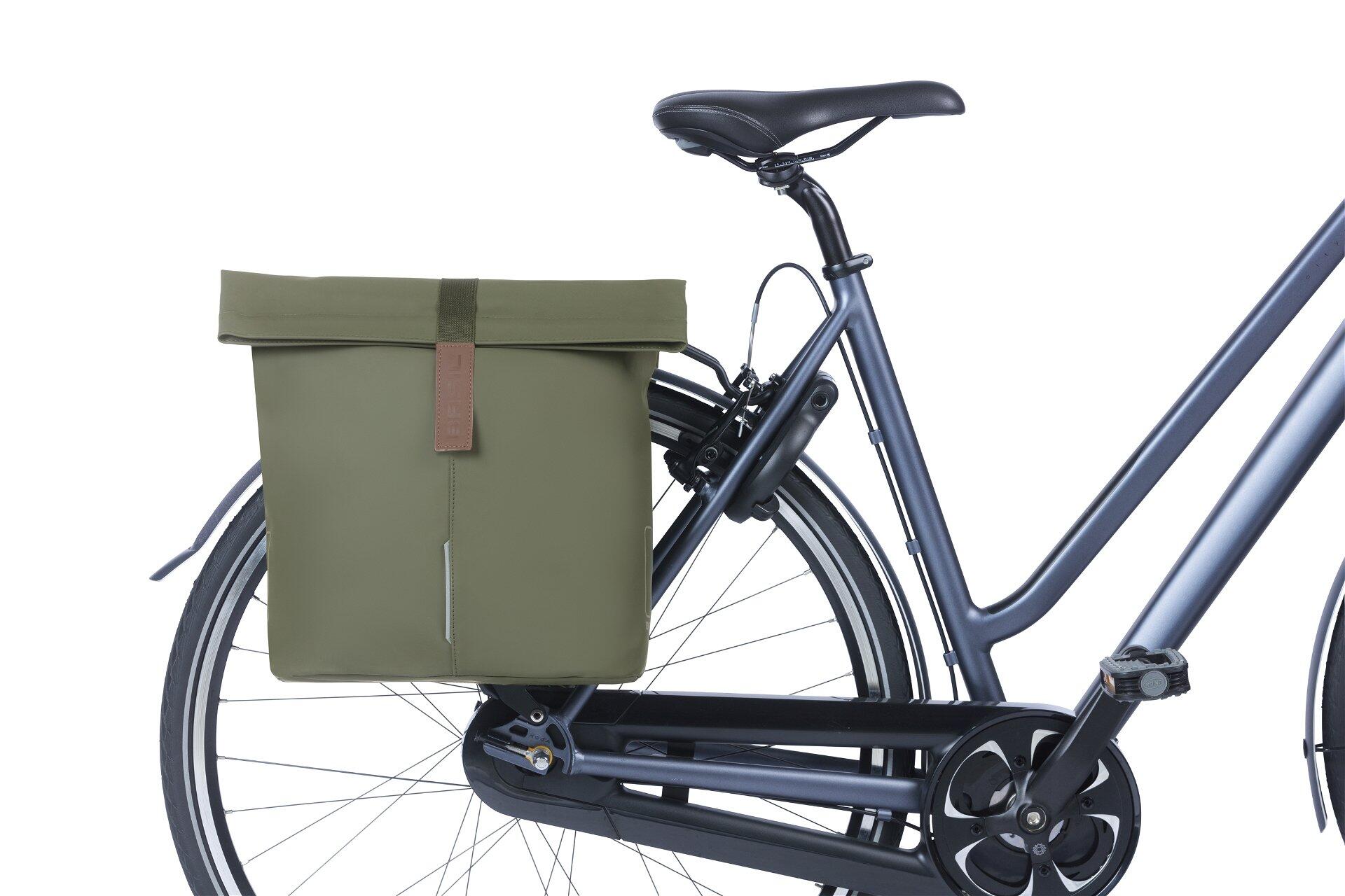 Conjunto de alforges de bicicleta à prova de água Basil City 5/7