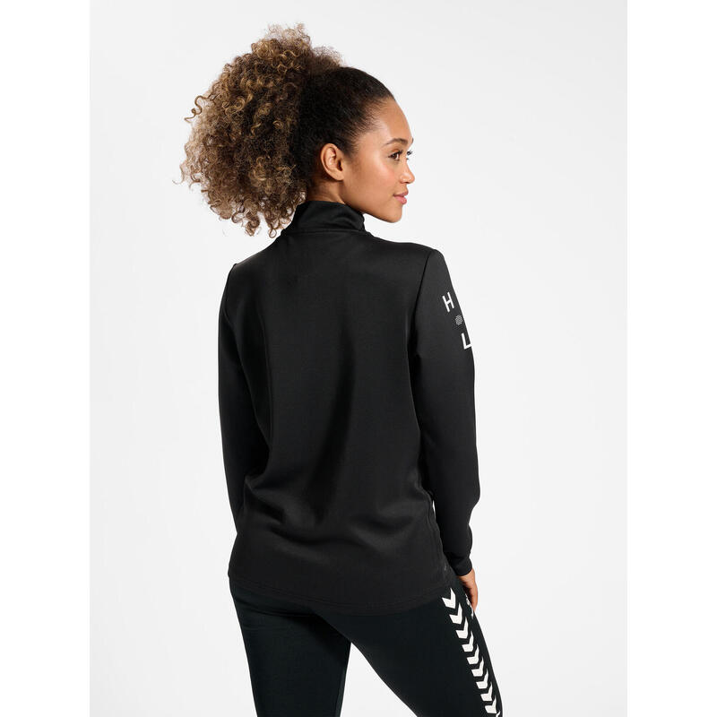 Felpa a girocollo 1/2 zip donna Hummel HmlCourt