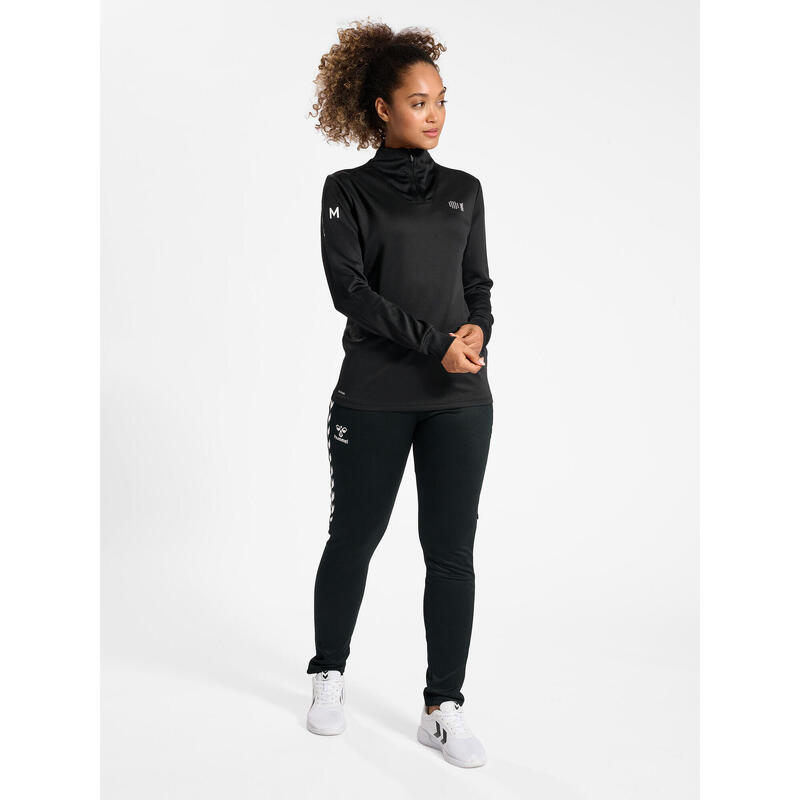 Hummel Half Zip Sweatshirt Hmlcourt Half Zip L/S Woman