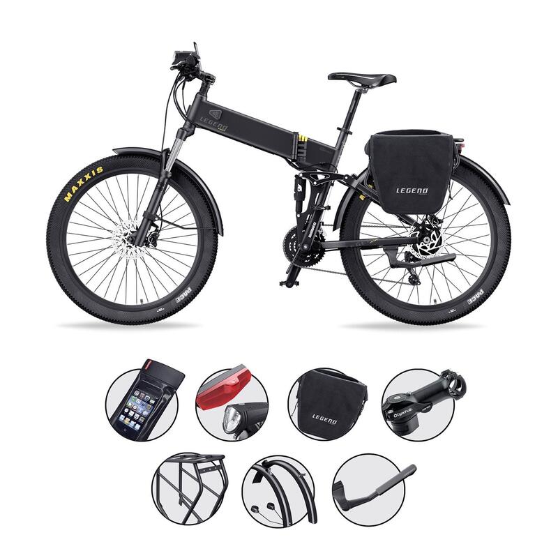 Complete kit voor Legend Etna elektrische mountainbike