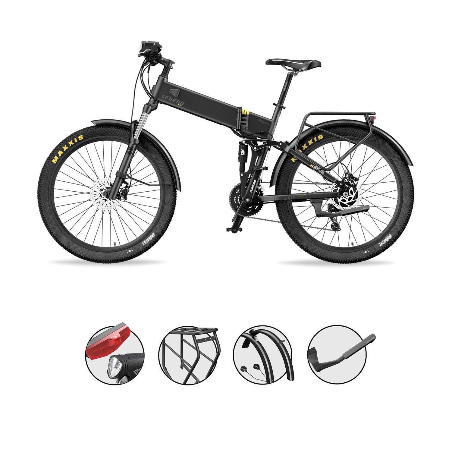 Niezbędny zestaw do elektrycznego roweru górskiego Legend Etna