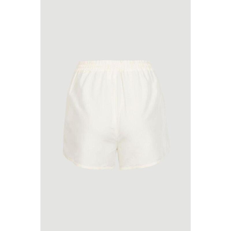 Pantaloni scurti Jarrah Woven Shorts - alb femei