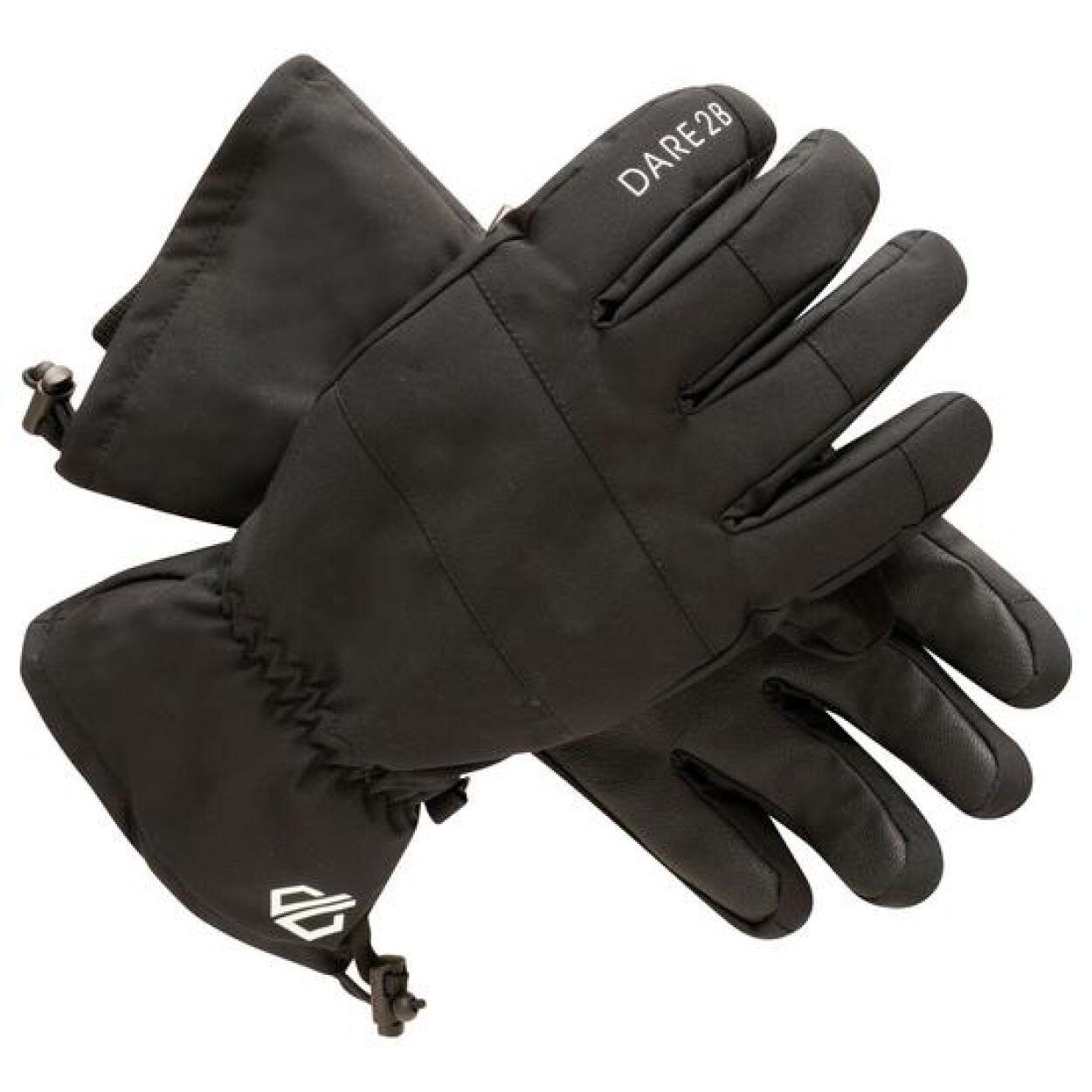 Dare2B Diversity II wasserdichte Skihandschuhe Herren Winterhandschuhe Black M 2/4