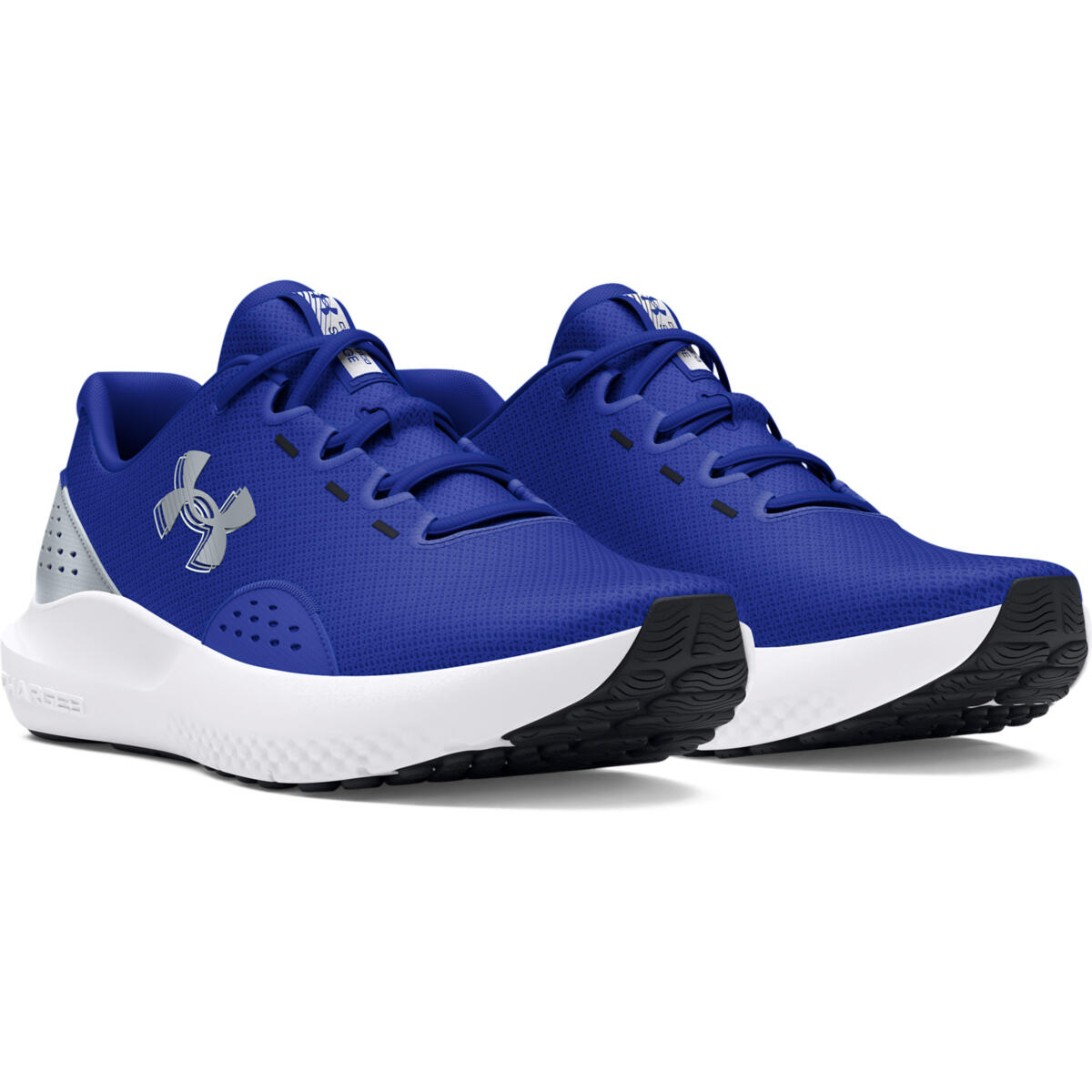 Baskets Under Armour UA CHARGED SURGE 4, Bleu, Hommes 3/5