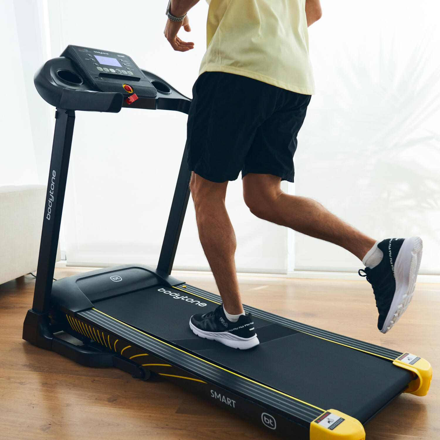 Tapis de course pliable Bodytone AR400SM-G 16km/h, smart bluetooth Apps, gris 4/7