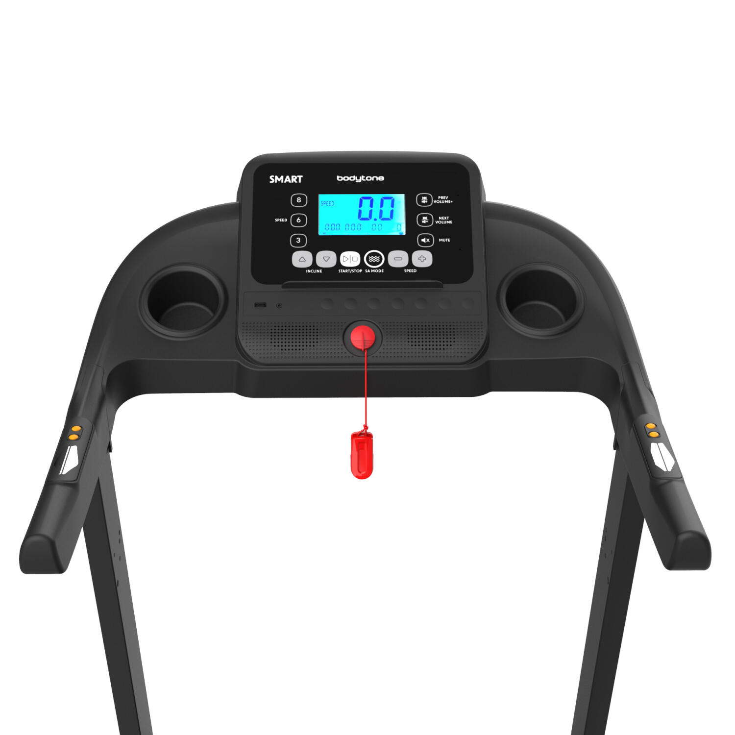 Tapis de course pliable Bodytone AR400SM-G 16km/h, smart bluetooth Apps, gris 2/7