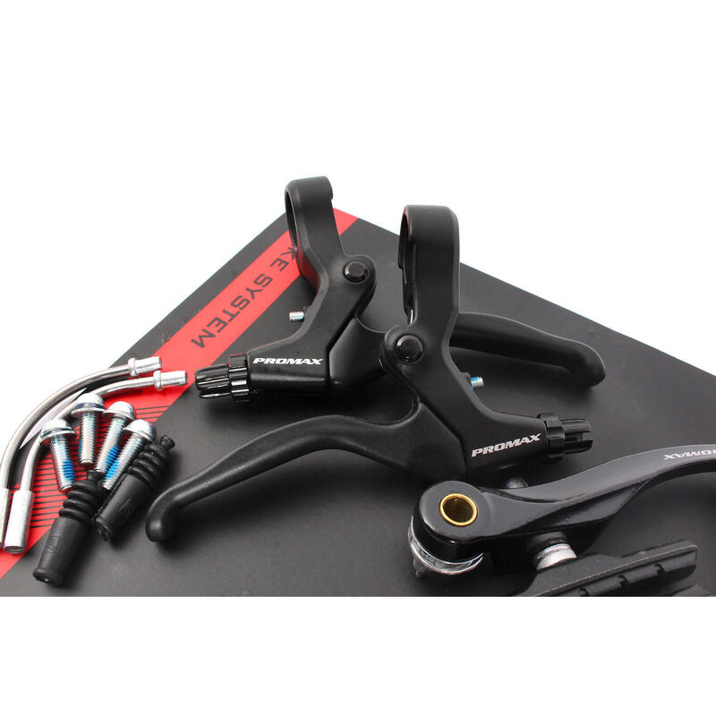 Set de frâne BMX V-brake cu maneta de frână KHE PROMAX