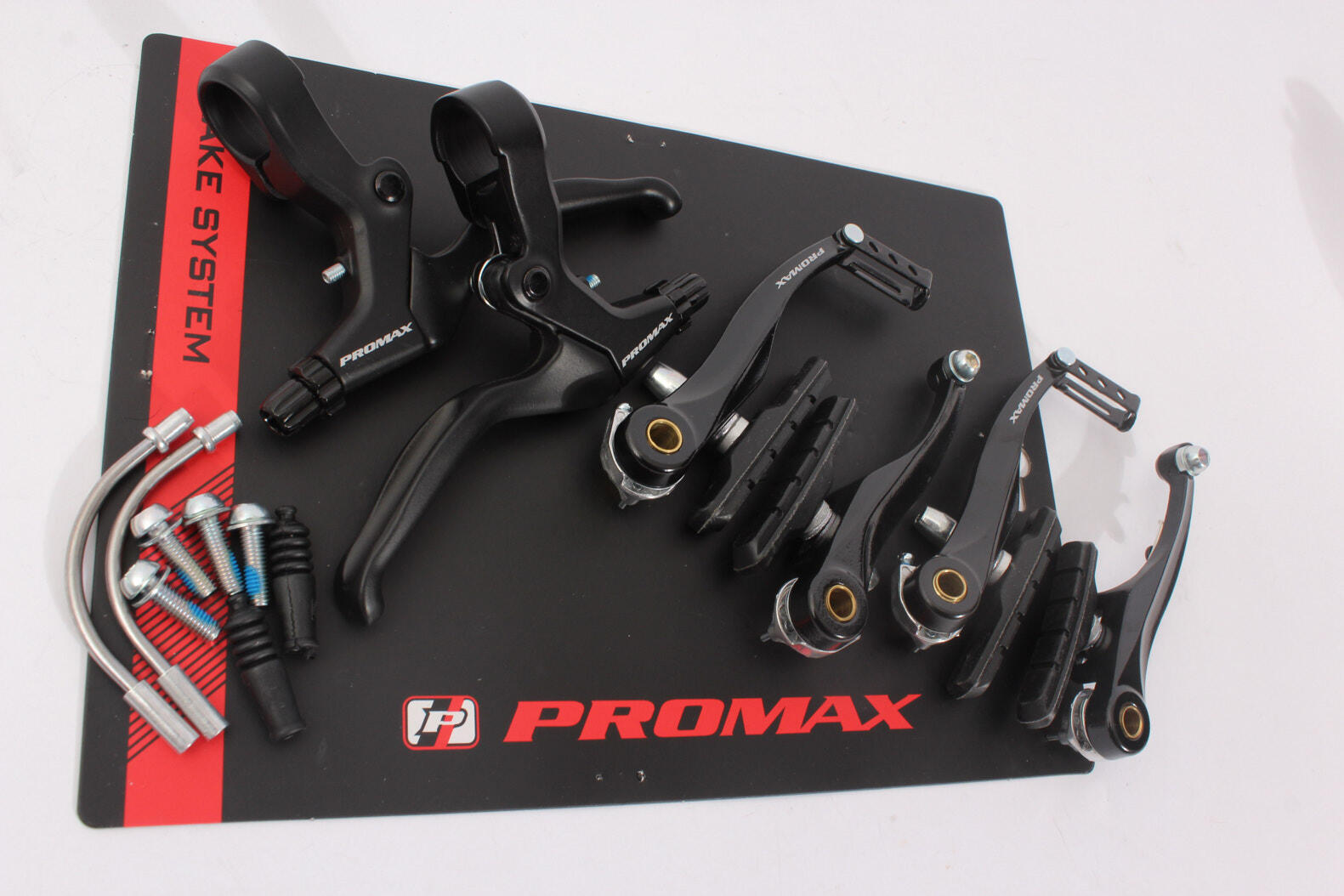 BMX V-brake set con palanca de freno KHE PROMAX 3/6