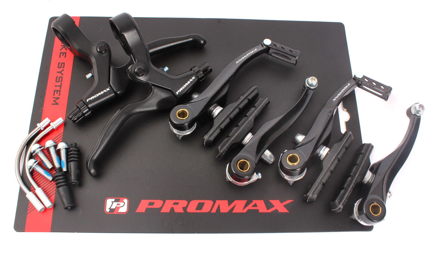 KHEBIKES BMX V-brake set met remhendel KHE PROMAX