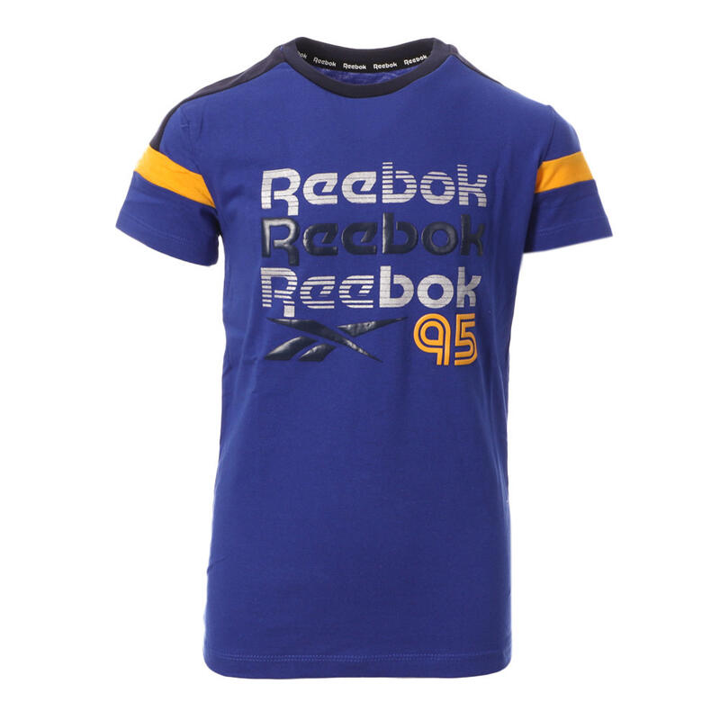 T-shirt Bleu Garçon Reebok H894