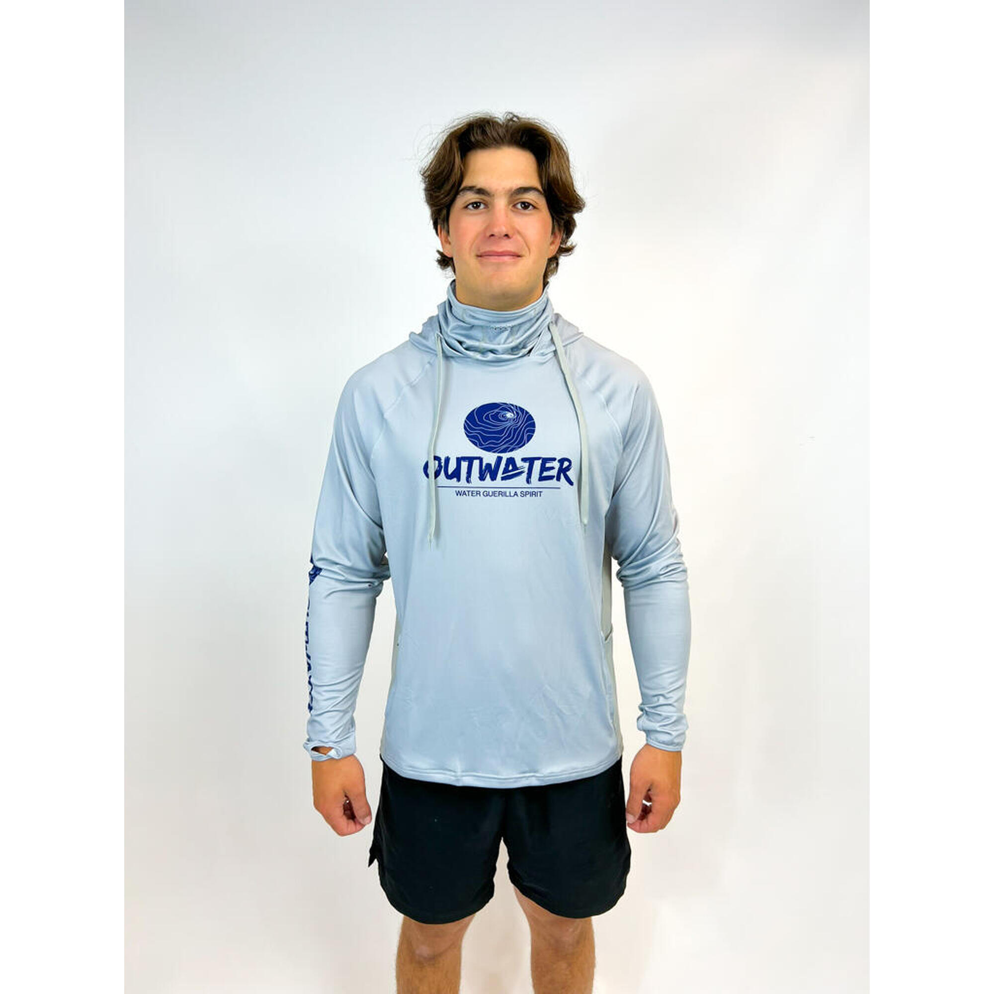 Outwater - Jersey Anti Uv  À Capuche Outwater Guerilla Pro - Rashguard - Gris - 52 2xl - Decathlon