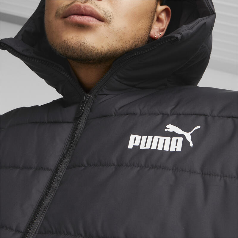 Dzseki Puma ESS Padded Jacket, Fekete, Férfiak