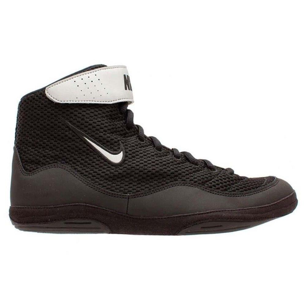 Nike Inflict 3 Wrestling Boots - Black/Silver 1/4