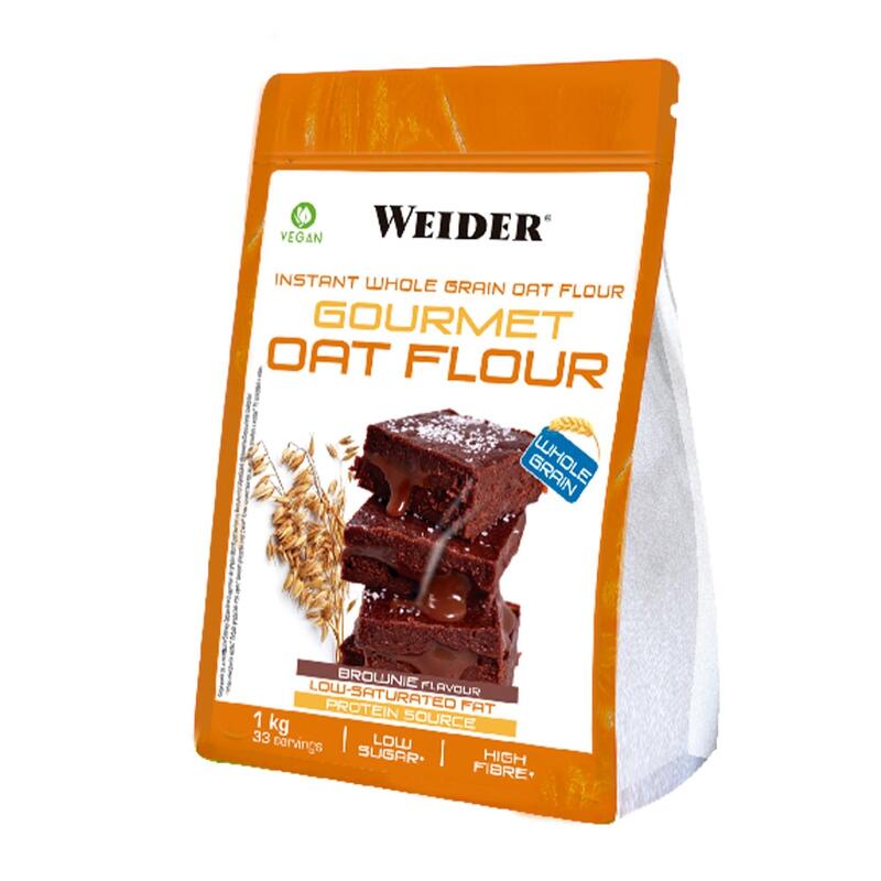 Weider - Gourmet Oat Flour 1 kg - Farinha de aveia