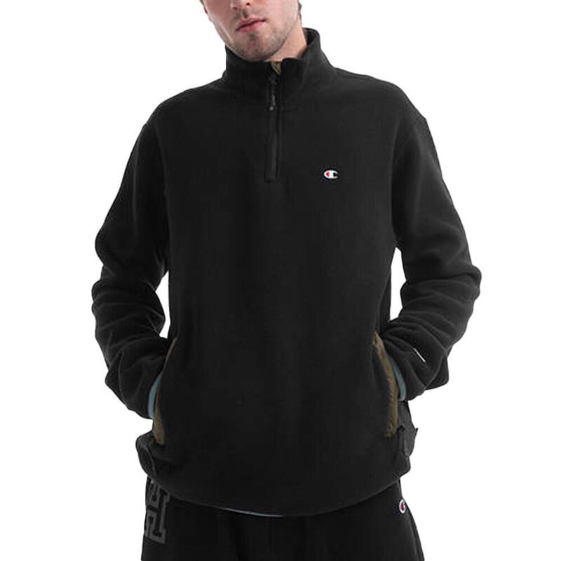 Sweat Polaire Noir Homme Champion 215107