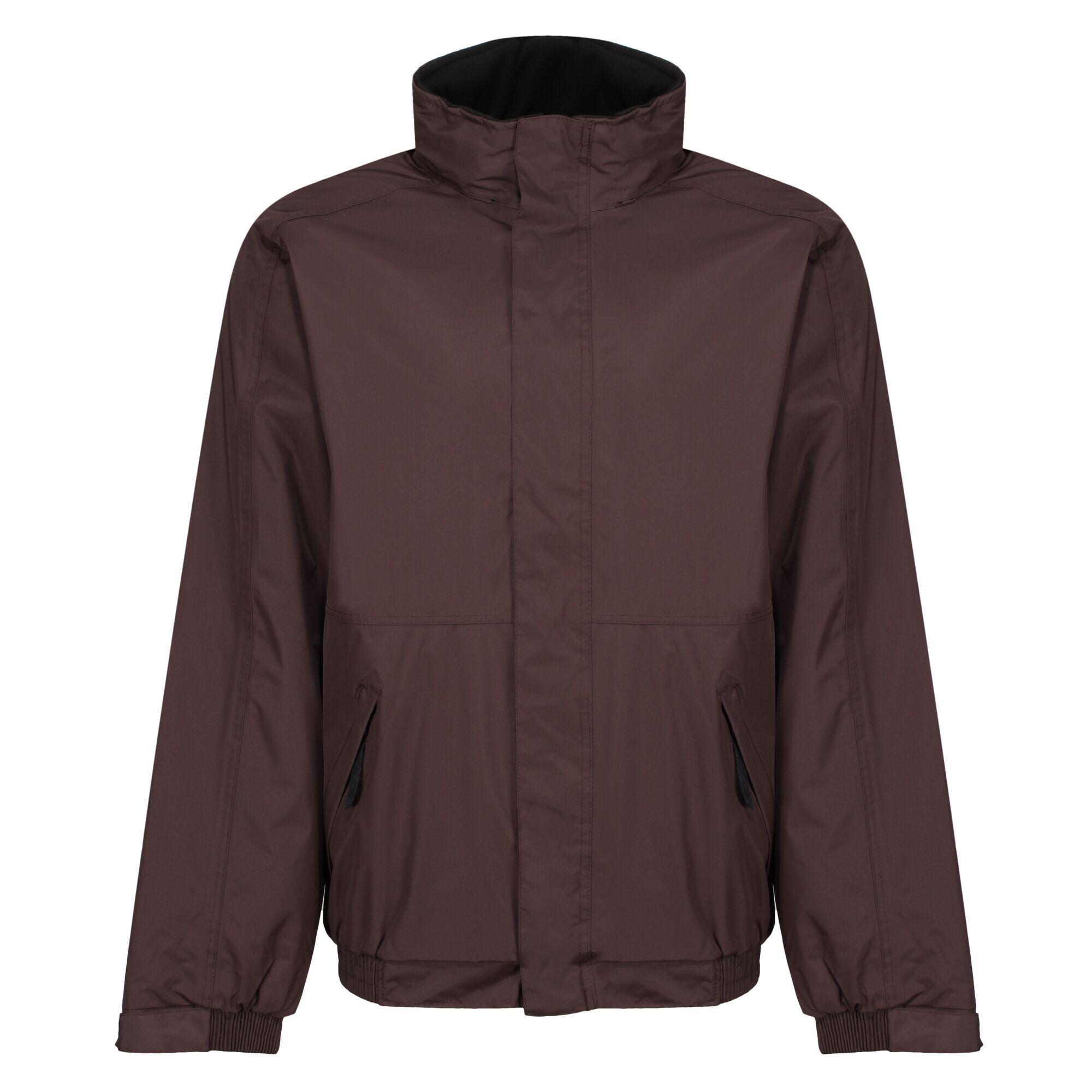 Men's DOVER waterproof jacket (Brown / black)