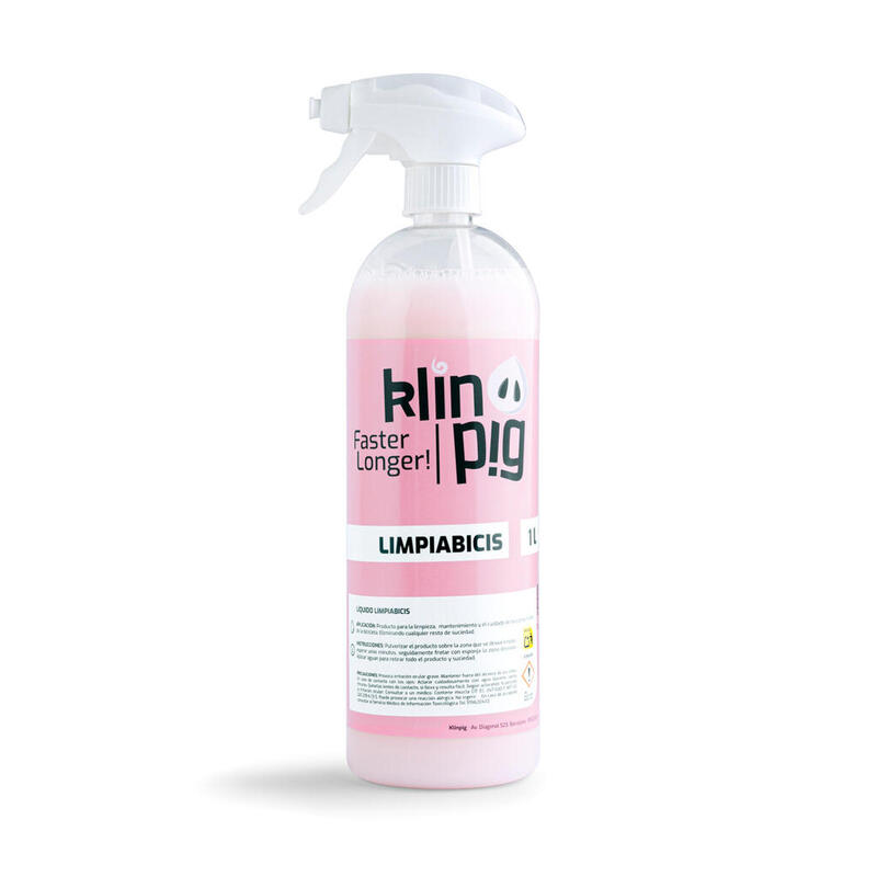 Pack Estándar Klinpig: Limpiador 1 l, Abrillantador 500 ml y Desengrasante 1 l