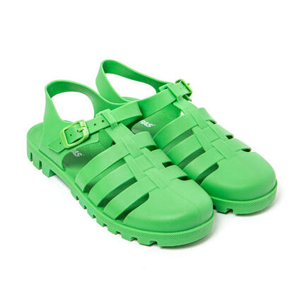 Sandalen Damen Grün Brasileras Sandalen Gummisohle