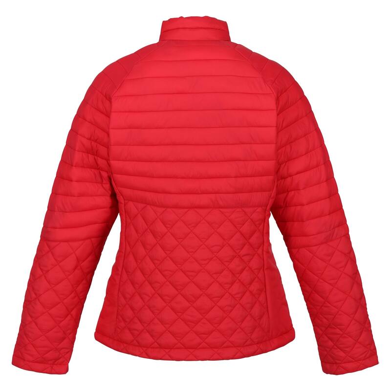 Chaqueta Acolchada Tulula Acolchado para Mujer Rojo Miami