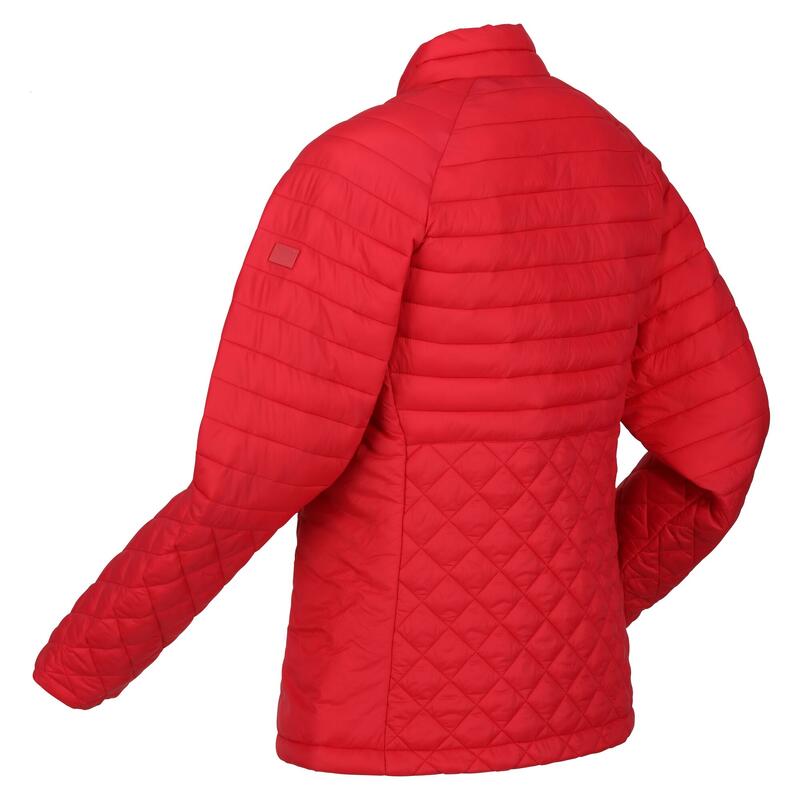 Chaqueta Acolchada Tulula Acolchado para Mujer Rojo Miami