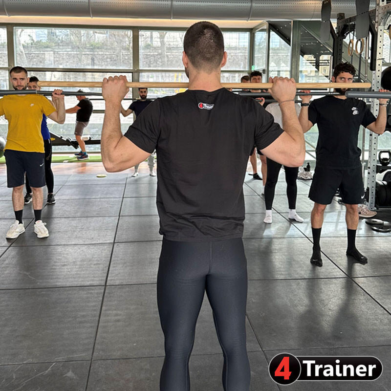 Barre Technique Haltéro en Bois - à l'unité - 4TRAINER 3/5