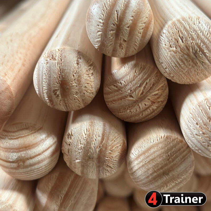 Barre Technique Haltéro en Bois - Lot de 10 - 4TRAINER 3/5