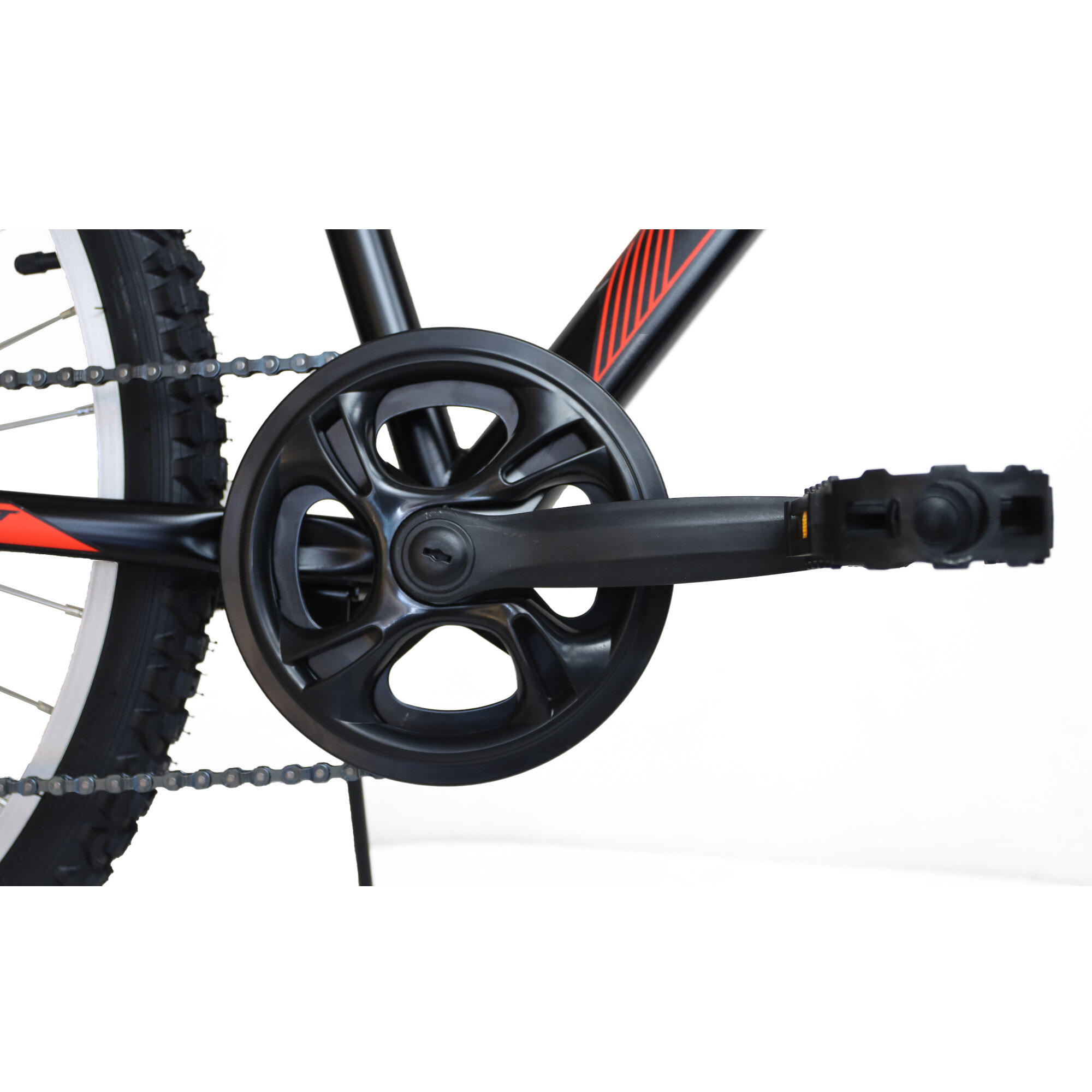 Roda Umit Mountain Bike 26" XR-260 Preto-Vermelho 7 Velocidades 5/6