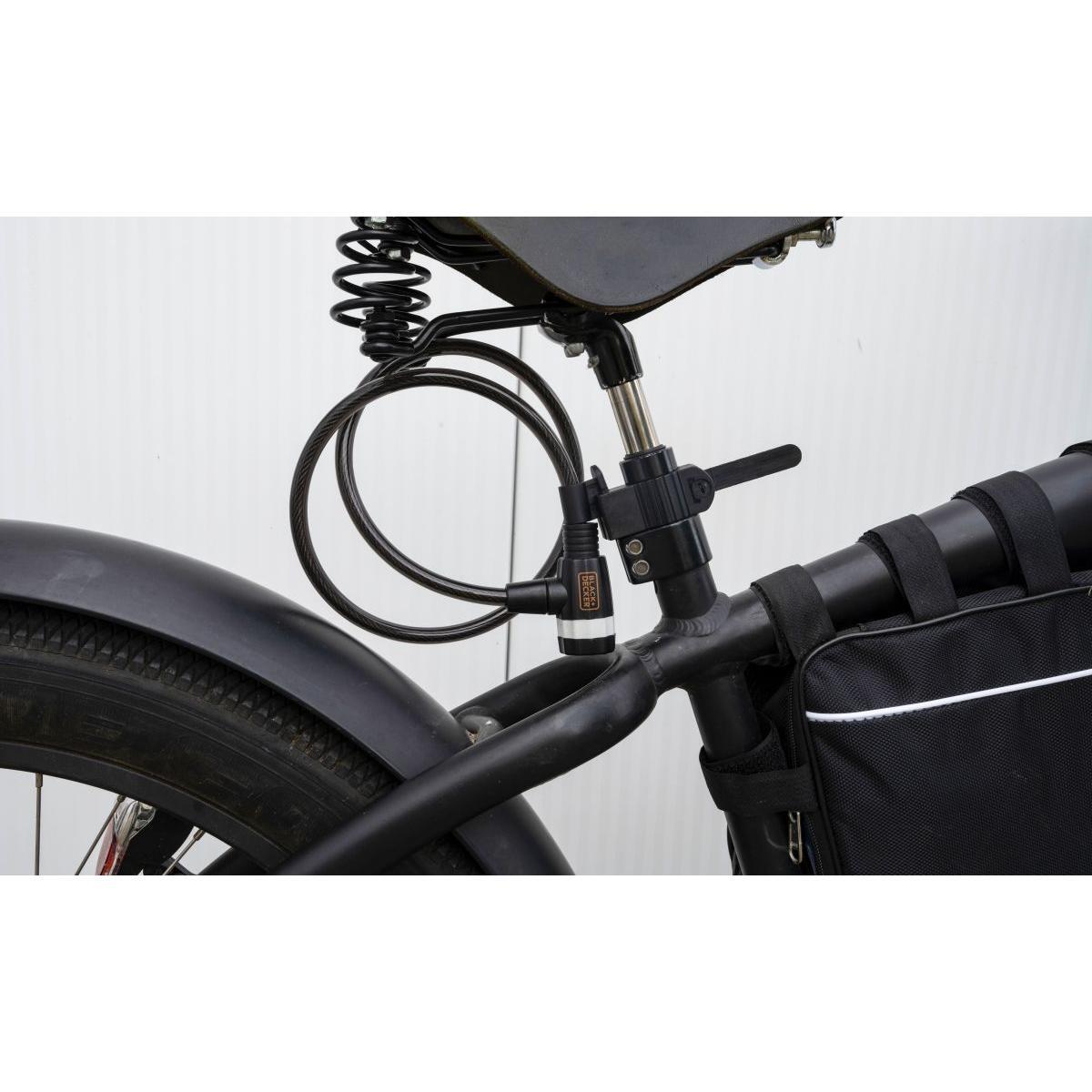 Zapięcie rowerowe Black + Decker na zamek 10x900mm 4/6