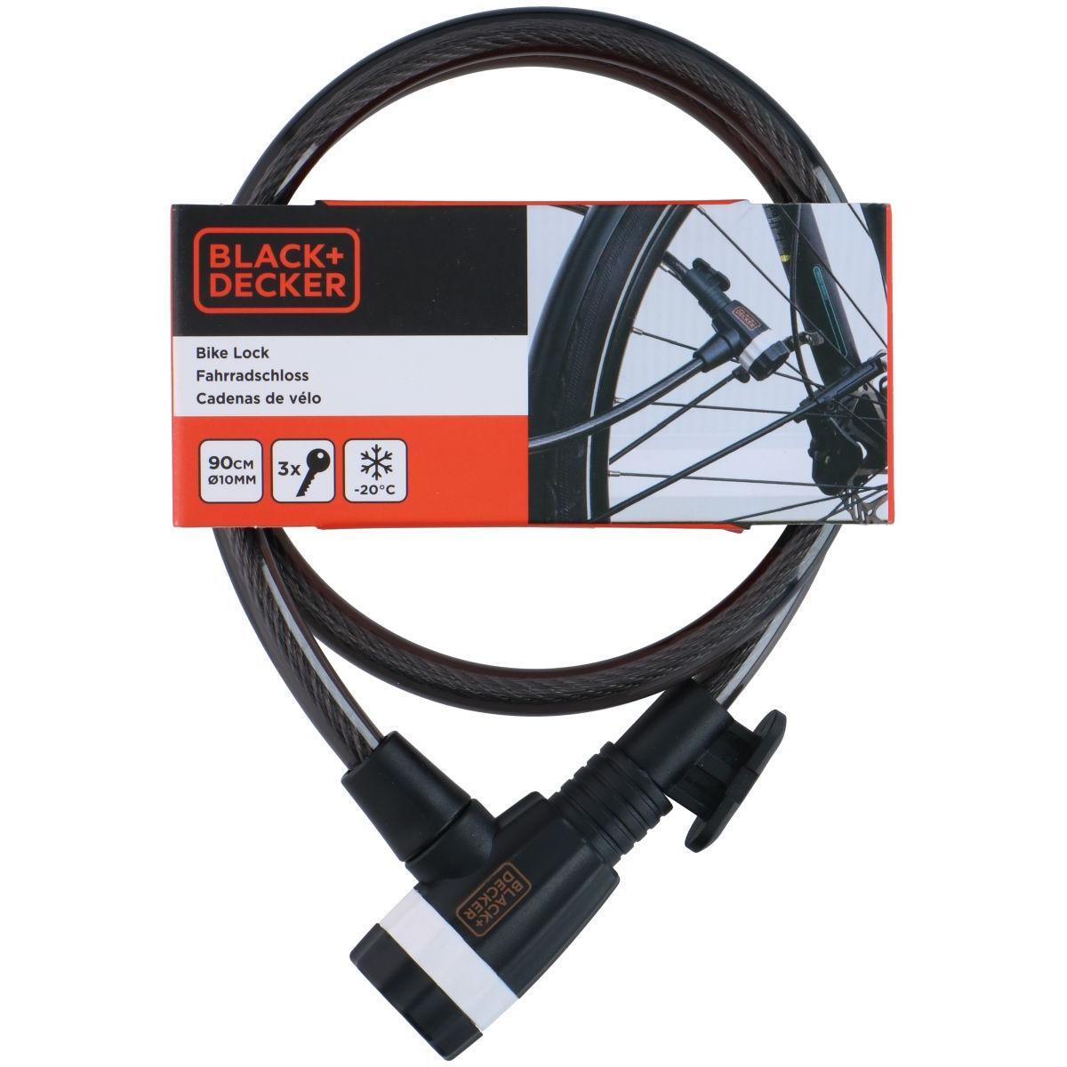 Zapięcie rowerowe Black + Decker na zamek 10x900mm 6/6